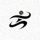 九游体育官方LOGO，橙蓝配色足球标志，九游体育官网品牌标识